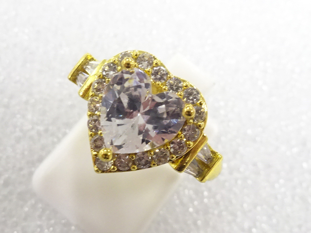 CRYSTAL FASHION RING / JP SIZE 13